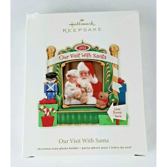 Hallmark: Keepsake Our Visit With Santa LPR3871 - Picture 1 of 4